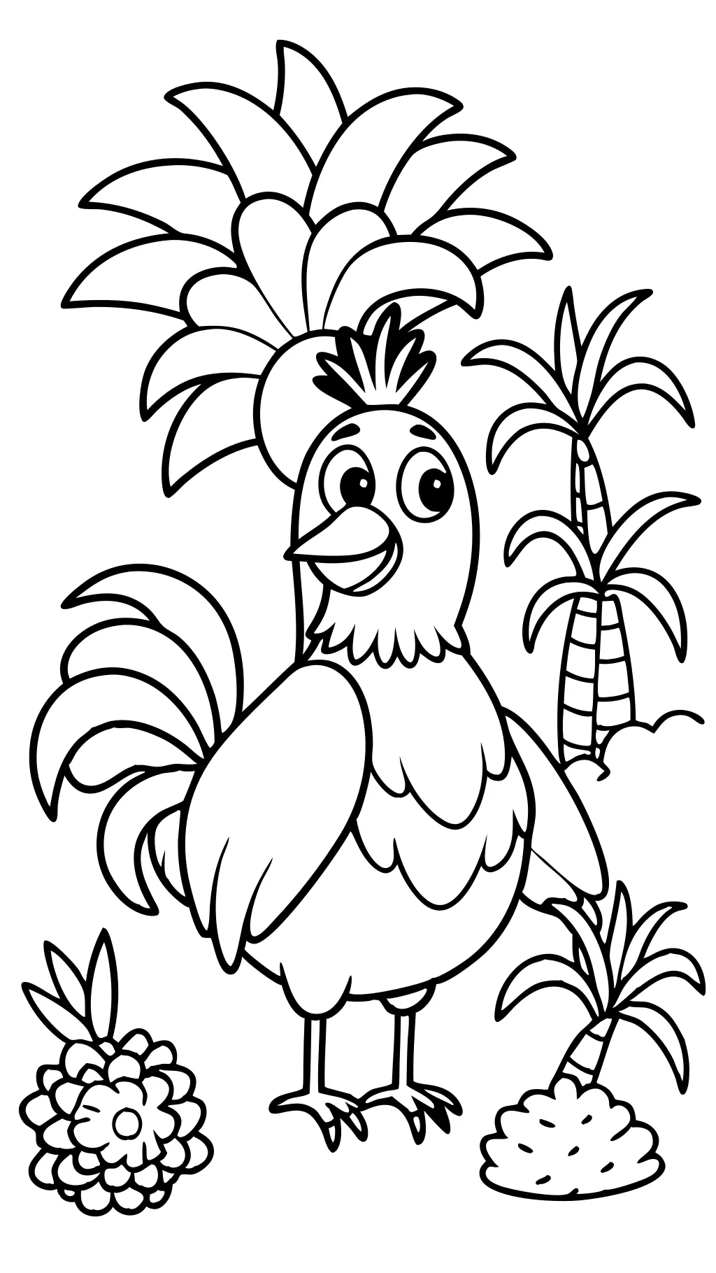 coloriage hei hei